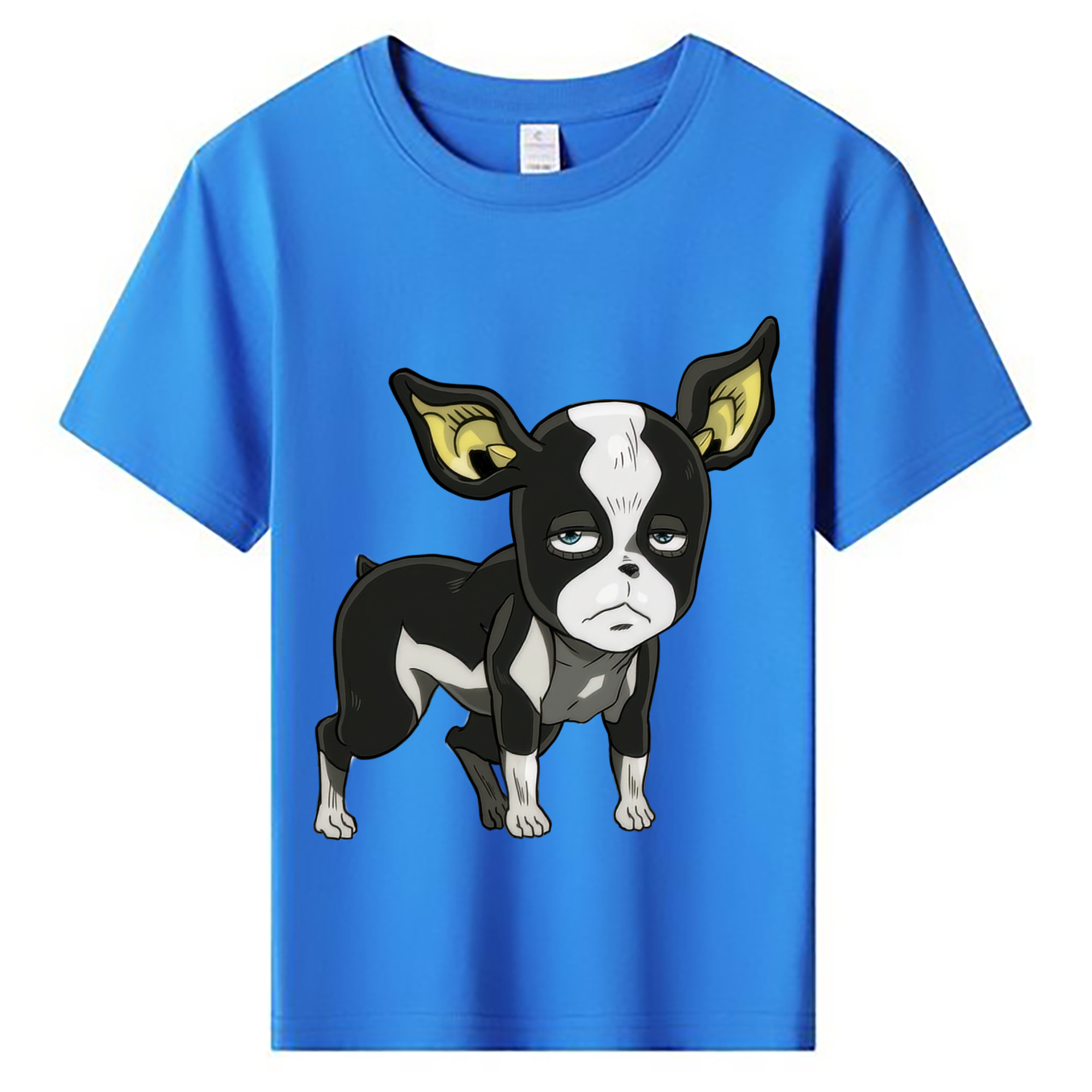 （画像用） ジョジョの奇妙な冒険 イギー JoJo's Bizarre Adventure Iggy 綿100％キッズTシャツ（フロントプリント）